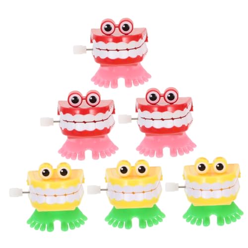 Beaupretty 6 Stück Springgeister -zähnespielzeug Springen Halloween-partygeschenk Halloween-aufziehspielzeug Für Desktop-Ornament Partygunst Abs Beaupretty 6 Stück Springgeister -zähnespielzeug Springen Halloween-partygeschenk Halloween-aufziehspielzeug Für Desktop-Ornament Partygunst Abs von Beaupretty