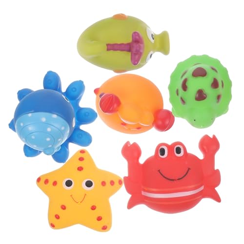 Beaupretty 6 Stück Teiliges Badespielzeug mit Bunten Meeres Tieren Sicher und Langlebig als Wasserspielzeug für Kinderbadewanne und Poolspaß Kindgerechte Bade und Spielzeugtiere Beaupretty 6 Stück Teiliges Badespielzeug mit Bunten Meeres Tieren Sicher und Langlebig als Wasserspielzeug für Kinderbadewanne und Poolspaß Kindgerechte Bade und Spielzeugtiere von Beaupretty