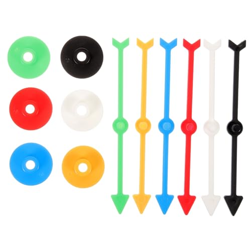 Beaupretty 6 Stück Teiliges Bunter Kunststoff Spielpfeile Drehbare Zeiger für DIY Lotterierad Multifunktionale Spiel und Unterrichtsaccessoires Leicht Robust für Party Bildung und Spielspaß Beaupretty 6 Stück Teiliges Bunter Kunststoff Spielpfeile Drehbare Zeiger für DIY Lotterierad Multifunktionale Spiel und Unterrichtsaccessoires Leicht Robust für Party Bildung und Spielspaß von Beaupretty
