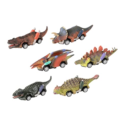 Beaupretty 6 Stück Teiliges Dinosaurier Auto aus Hochwertigem Realistische Cartoon Figuren Pädagogisches Rückziehspielzeug für Jungen und Mädchen Fördert Kognitive Fähigkeiten und Motorik Beaupretty 6 Stück Teiliges Dinosaurier Auto aus Hochwertigem Realistische Cartoon Figuren Pädagogisches Rückziehspielzeug für Jungen und Mädchen Fördert Kognitive Fähigkeiten und Motorik von Beaupretty