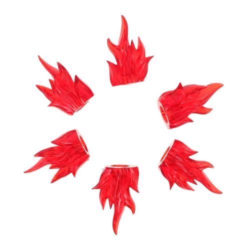 Beaupretty 6 Stück Teiliges Feuer Action Figuren Bausteine mit Realistischen Flammeneffekten Kreative Bauzubehör für Kompatibel mit Spielsets für Halloween Dekoration und Fantasievolles Beaupretty 6 Stück Teiliges Feuer Action Figuren Bausteine mit Realistischen Flammeneffekten Kreative Bauzubehör für Kompatibel mit Spielsets für Halloween Dekoration und Fantasievolles von Beaupretty