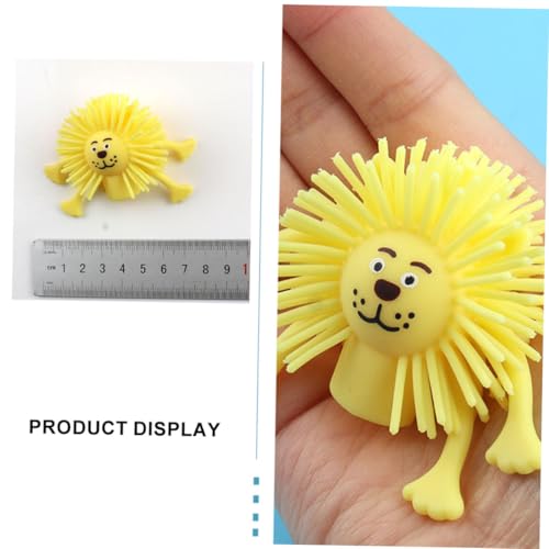 Beaupretty 6 Stück Teiliges Fingerpuppen Set TPR Kleine Tierfiguren Weiche Leichte Handpuppen für Kreatives und Sensorische Farblich Sortiert für Kindergarten und Zufällige Farbe von Beaupretty