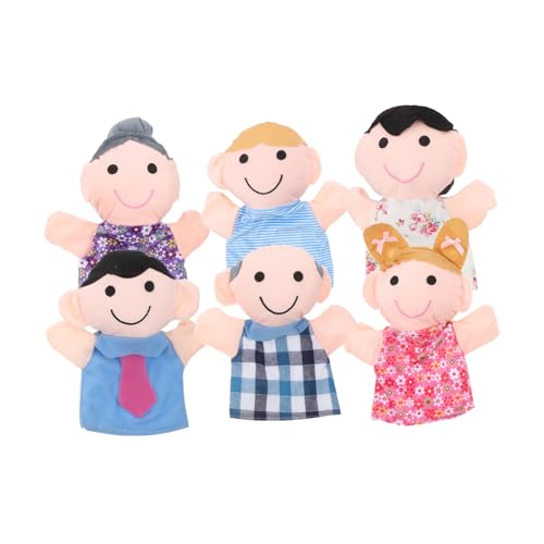 Beaupretty 6 Stück Teiliges Handpuppen Set für Kleinkinder Jahre Familien Mitglieder Puppentheater Leichte Weiche Stoffhandpuppen für Kindergarten Rollenspiele und Geschichtenerzählen Beaupretty 6 Stück Teiliges Handpuppen Set für Kleinkinder Jahre Familien Mitglieder Puppentheater Leichte Weiche Stoffhandpuppen für Kindergarten Rollenspiele und Geschichtenerzählen von Beaupretty