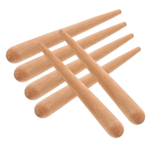 Beaupretty 6 Stück Teiliges Holz Guiro Rhythmus Sticks Robust Leicht Fördert Musikalische Kreativität und Rhythmusgefühl Vielseitig für Indoor Outdoor für Freunde von Beaupretty