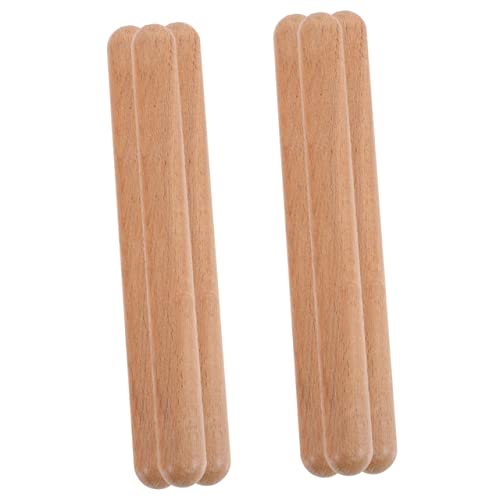 Beaupretty 6 Stück Teiliges Holz Rhythmus Sticks für Frühe Musikalische Bildungsinstrumente zur des Rhythmusgefühls Musikalischen Kreativität Beaupretty 6 Stück Teiliges Holz Rhythmus Sticks für Frühe Musikalische Bildungsinstrumente zur des Rhythmusgefühls Musikalischen Kreativität von Beaupretty