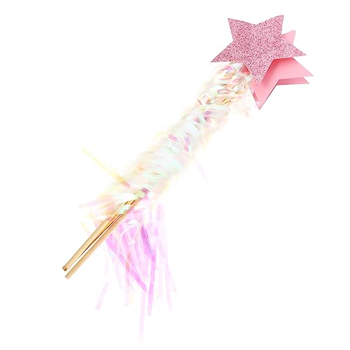 Beaupretty 6 Stück Teiliges Holz Stern Fairy Wands für Party Hochzeit Halloween Wiederverwendbare Engel Stäbe für Kostüme Fotorequisiten Multifunktional und Langlebig von Beaupretty