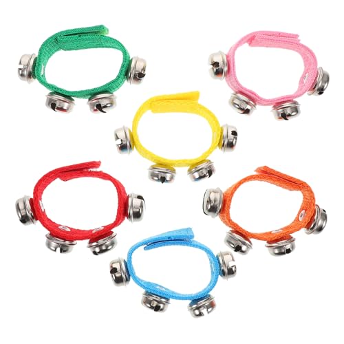 Beaupretty 6 Stück Teiliges Kleine Armband Glocken aus Stoff Bunte Handgelenk Schellen für Musikalische Früherziehung Rhythmusspielzeug für Mädchen Hand Auge Koordination Sicher und Beaupretty 6 Stück Teiliges Kleine Armband Glocken aus Stoff Bunte Handgelenk Schellen für Musikalische Früherziehung Rhythmusspielzeug für Mädchen Hand Auge Koordination Sicher und von Beaupretty