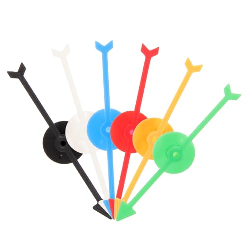 Beaupretty 6 Stück Teiliges Kunststoff Spielpfeile DIY Ersatz Pfeilspitzen Bunte Drehbare Zeiger Leicht Langlebig für Brettspiele und Lernspiele Familienaktivitäten Beaupretty 6 Stück Teiliges Kunststoff Spielpfeile DIY Ersatz Pfeilspitzen Bunte Drehbare Zeiger Leicht Langlebig für Brettspiele und Lernspiele Familienaktivitäten von Beaupretty