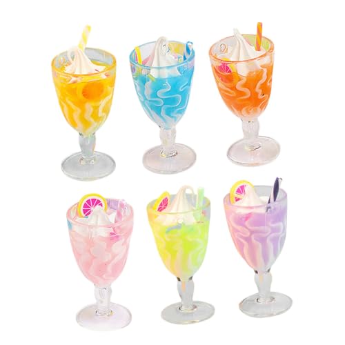 Beaupretty 6 Stück Teiliges Mini Eisbecher Goblet aus Langlebigem Realistische Miniatur Eisbecher Dekorationen für Puppenhaus und Farblich Gemischt Leicht zu Reinigen Beaupretty 6 Stück Teiliges Mini Eisbecher Goblet aus Langlebigem Realistische Miniatur Eisbecher Dekorationen für Puppenhaus und Farblich Gemischt Leicht zu Reinigen von Beaupretty