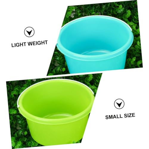 Beaupretty 6 Stück Teiliges Mini Sandspielzeug für Leichte Kunststoff Eimer in Bunten Farben Kreative Strand Sandkastenspielzeuge Kindgerechte und Langlebiges Material für Zufällige Farbe von Beaupretty