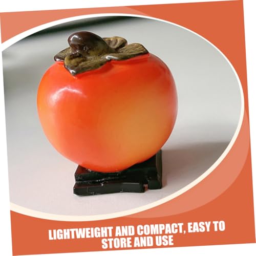 Beaupretty 6 Stück Teiliges Miniatur Künstliche Persimmon Obst Modell Realistische Deko Puppenhaus Zubehör Fotorequisiten Resin Material Langlebig und Detailgetreu Beaupretty 6 Stück Teiliges Miniatur Künstliche Persimmon Obst Modell Realistische Deko Puppenhaus Zubehör Fotorequisiten Resin Material Langlebig und Detailgetreu von Beaupretty