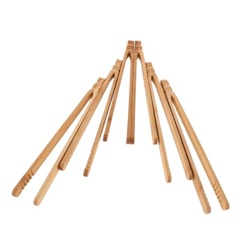 Beaupretty 6 Stück Teiliges Montessori Lernzange für Feinmotorik Training Bastelwerkzeug Junge Mädchen Montessori Küchenhilfe Holzklammern für Konzentration und Geschicklichkeit von Beaupretty