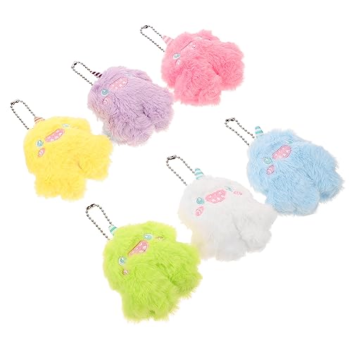 Beaupretty 6 Stück Teiliges Niedliche Cartoon Puppen mit Aufhänger Weiche Kuscheltier Spielzeuge für Vielseitige Deko und Geschenkidee für Jungen und Mädchen Beaupretty 6 Stück Teiliges Niedliche Cartoon Puppen mit Aufhänger Weiche Kuscheltier Spielzeuge für Vielseitige Deko und Geschenkidee für Jungen und Mädchen von Beaupretty