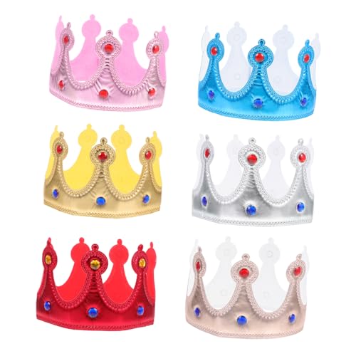 Beaupretty 6 Stück Teiliges Party für Mädchen und Vielseitige Kopfbedeckung Weiches Polyester Accessoire für Geburtstagsfeiern Hochzeiten Tänze und Festliche Anlässe von Beaupretty