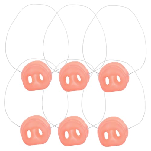 Beaupretty 6 Stück Teiliges Pig Nose Lustige Tiernasen für Halloween Karneval und Kostümpartys Realistische Tiermasken für Kreative Verkleidungen und Rollenspiele Beaupretty 6 Stück Teiliges Pig Nose Lustige Tiernasen für Halloween Karneval und Kostümpartys Realistische Tiermasken für Kreative Verkleidungen und Rollenspiele von Beaupretty