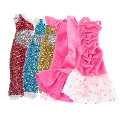 Beaupretty 6 Stück Teiliges Puppen Kleid mit Glitzernden Pailletten Modisches Prinzessin Kostüm für Mädchenpuppen Funkelndes Partykleid Vielseitig Passend für Verschiedene Puppen Einfaches Beaupretty 6 Stück Teiliges Puppen Kleid mit Glitzernden Pailletten Modisches Prinzessin Kostüm für Mädchenpuppen Funkelndes Partykleid Vielseitig Passend für Verschiedene Puppen Einfaches von Beaupretty
