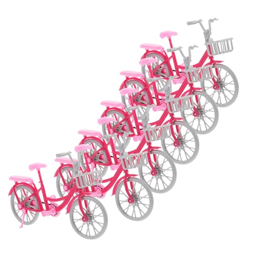 Beaupretty 6 Stück Teiliges Puppenhaus Miniatur Fahrrad Bewegliche Gelenke Pinkes Kunststoffmodell Leichte Simulation Interaktives Puppenzubehör für Mädchen Sammlung Beaupretty 6 Stück Teiliges Puppenhaus Miniatur Fahrrad Bewegliche Gelenke Pinkes Kunststoffmodell Leichte Simulation Interaktives Puppenzubehör für Mädchen Sammlung von Beaupretty