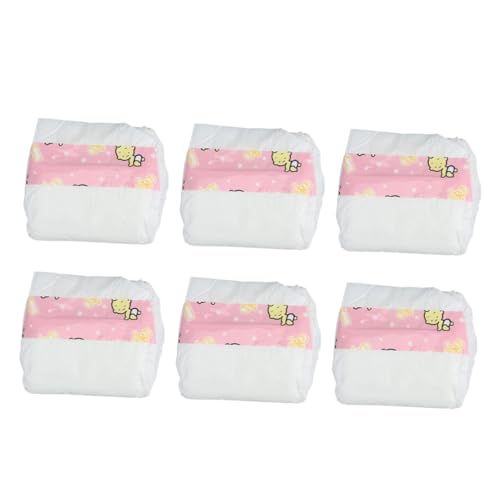Beaupretty 6 Stück Teiliges Puppenwindel aus Leichtem Klassische Miniatur Windeln für Babypuppen Praktisches Puppenzubehör für Realistische Rollenspiele und Puppenpflege Beaupretty 6 Stück Teiliges Puppenwindel aus Leichtem Klassische Miniatur Windeln für Babypuppen Praktisches Puppenzubehör für Realistische Rollenspiele und Puppenpflege von Beaupretty
