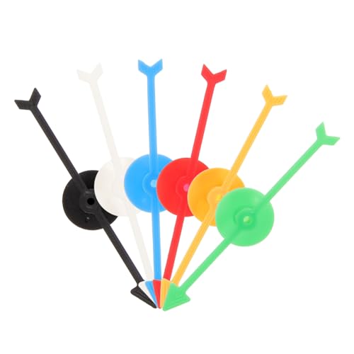 Beaupretty 6 Stück Teiliges Set Bunte Kunststoff Zeiger für Interaktive Brettspiele DIY Zubehör für Lehraktivitäten und Familienunterhaltung für Verschiedene Anlässe Geeignet Beaupretty 6 Stück Teiliges Set Bunte Kunststoff Zeiger für Interaktive Brettspiele DIY Zubehör für Lehraktivitäten und Familienunterhaltung für Verschiedene Anlässe Geeignet von Beaupretty