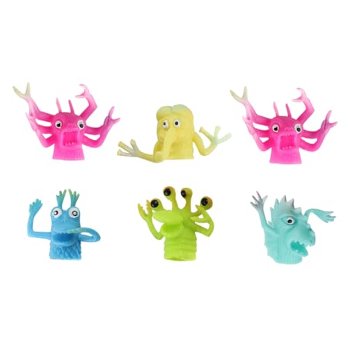 Beaupretty 6 Stück Teiliges TPR Handpuppen Lustige Cartoon Fingerpuppen für Zufälliger Stil für Kreative Spiele Partys und Lernaktivitäten Beaupretty 6 Stück Teiliges TPR Handpuppen Lustige Cartoon Fingerpuppen für Zufälliger Stil für Kreative Spiele Partys und Lernaktivitäten von Beaupretty
