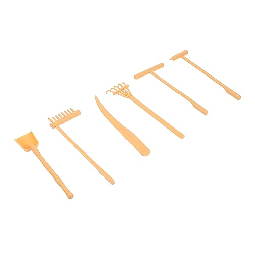 Beaupretty 6 Stück Teiliges Zen Sand Rechen Set Mini Sandglätter für Kreative Muster Leichtes Sandspielzeug für Schreibtisch für Sandtisch und Meditationsdekoration Beaupretty 6 Stück Teiliges Zen Sand Rechen Set Mini Sandglätter für Kreative Muster Leichtes Sandspielzeug für Schreibtisch für Sandtisch und Meditationsdekoration von Beaupretty