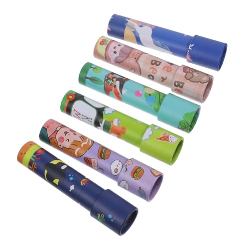 Beaupretty 6 Stück Teiliges aus Robustem Material Bunte Muster Fördert Visuelle Entdeckung und Kreativität Leicht und Handlich als Geburtstagsmitgebsel für Jungen und Mädchen von Beaupretty
