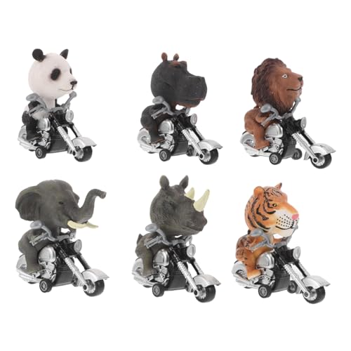 Beaupretty 6 Stück Tier-rückziehspielzeug Dinosaurier Modellautos mit Reibungsantrieb Realistische Tier-Motorrad Fahrzeuge für Jungen und Mädchen Robustes Lernspielzeug für Drinnen und Beaupretty 6 Stück Tier-rückziehspielzeug Dinosaurier Modellautos mit Reibungsantrieb Realistische Tier-Motorrad Fahrzeuge für Jungen und Mädchen Robustes Lernspielzeug für Drinnen und von Beaupretty