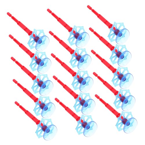 Beaupretty 60 Stück Spider String Shooter mit Saugnapf für Halloween Cosplay Spooky Pranks und für Weihnachten und Geburtstagsfeiern von Beaupretty