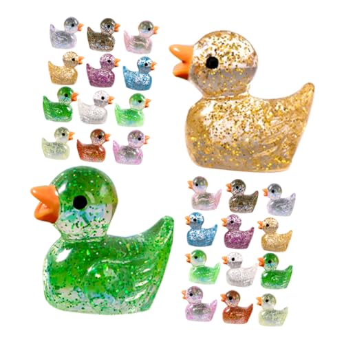 Beaupretty 60 Stück Teiliges Miniatur Enten aus Leuchtendem Harz Farbige Miniatur Dekoration für Garten Puppenhaus und Aquarium für DIY Micro Landschaft Beaupretty 60 Stück Teiliges Miniatur Enten aus Leuchtendem Harz Farbige Miniatur Dekoration für Garten Puppenhaus und Aquarium für DIY Micro Landschaft von Beaupretty