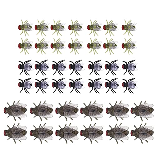 Beaupretty 60 Stück Teiliges Realistische Fliegen für Partys Lustige für Halloween Deko Leicht und Kompakt Beaupretty 60 Stück Teiliges Realistische Fliegen für Partys Lustige für Halloween Deko Leicht und Kompakt von Beaupretty
