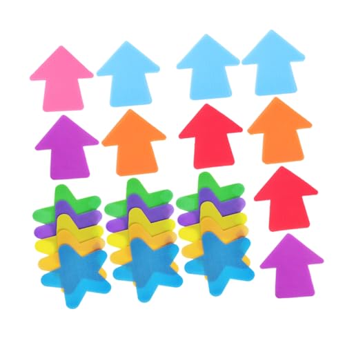 Beaupretty 60 Stück Teiliges Teppichpunkte Klassenzimmer Kinderzimmer Kindergarten mit Pfeilform Sternformen rutschfest Leicht Transportierbar Vielseitig Einsetzbar für Spiele Sport und Beaupretty 60 Stück Teiliges Teppichpunkte Klassenzimmer Kinderzimmer Kindergarten mit Pfeilform Sternformen rutschfest Leicht Transportierbar Vielseitig Einsetzbar für Spiele Sport und von Beaupretty