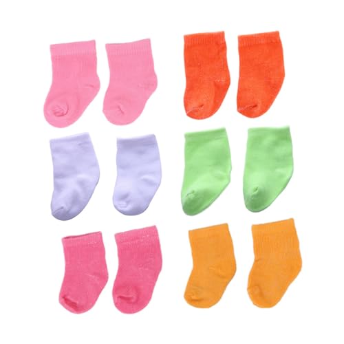 Beaupretty 6Paare Puppensocken Dekorative Socken für Puppen Spielzeugaccessoires Puppenfoto Requisiten Vielseitige Hausschmuckstücke Beaupretty 6Paare Puppensocken Dekorative Socken für Puppen Spielzeugaccessoires Puppenfoto Requisiten Vielseitige Hausschmuckstücke von Beaupretty
