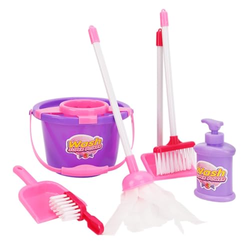 Beaupretty 7 Stück Reinigungsset für Teiliges Spielzeugset mit Besen Kehrschaufel und Mini Reinigungsutensilien Bunten Farben für Kreatives Rollenspiel und Haushaltsspaß Zufällige Farbe Beaupretty 7 Stück Reinigungsset für Teiliges Spielzeugset mit Besen Kehrschaufel und Mini Reinigungsutensilien Bunten Farben für Kreatives Rollenspiel und Haushaltsspaß Zufällige Farbe von Beaupretty