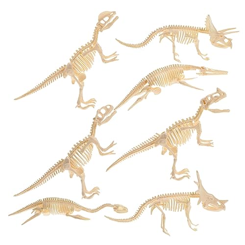 Beaupretty 7 Stück Teiliges DIY Dinosaurier Skelett Lehrreiche Puzzles für Geburtstagsfeiern Kinderzimmer Dekoration und Bastelprojekte von Beaupretty