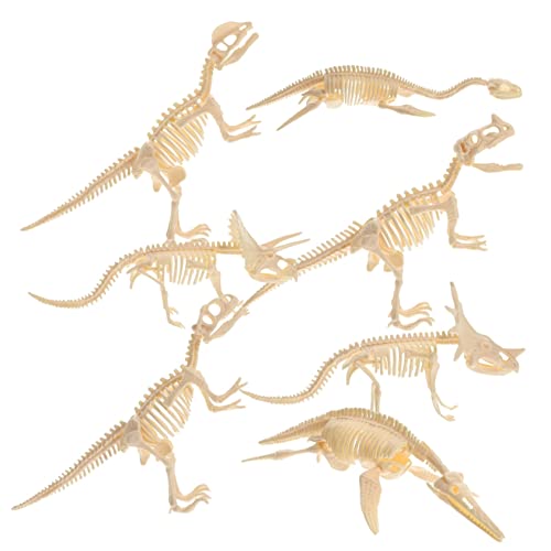 Beaupretty 7 Stück Teiliges DIY Dinosaurier Skelett Modellset für Kreatives Basteln Perfektes für Jungen mit Realistischen Details und Fördert über Dinosaurier von Beaupretty