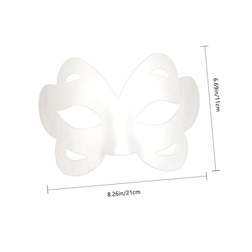 Beaupretty 7 Stück Teiliges DIY Pappmaché Gesichtsmasken Weiß zum Bemalen Handbemalt Kreatives Bastelset für Mädchen Jungen Fasching Party Beaupretty 7 Stück Teiliges DIY Pappmaché Gesichtsmasken Weiß zum Bemalen Handbemalt Kreatives Bastelset für Mädchen Jungen Fasching Party von Beaupretty