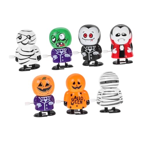 Beaupretty 7 Stück Teiliges Halloween Aufziehspielzeug Bunte Windbetriebene Laufpuppen Mechanisches Party Deko für Springende Figuren für Halloween und Geburtstagsgeschenke Beaupretty 7 Stück Teiliges Halloween Aufziehspielzeug Bunte Windbetriebene Laufpuppen Mechanisches Party Deko für Springende Figuren für Halloween und Geburtstagsgeschenke von Beaupretty