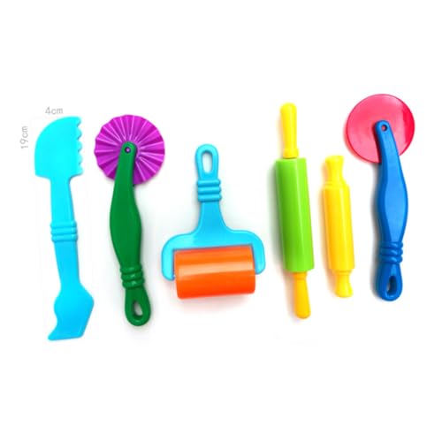 Beaupretty 7 Stück Teiliges Knetwerkzeug Set für Lustiger Handlicher Knetroller aus Kunststoff für Kreative Bastelprojekte und Modellierung Farbe Zufällig Zufällige Farbe Zufällige Farbe Beaupretty 7 Stück Teiliges Knetwerkzeug Set für Lustiger Handlicher Knetroller aus Kunststoff für Kreative Bastelprojekte und Modellierung Farbe Zufällig Zufällige Farbe Zufällige Farbe von Beaupretty