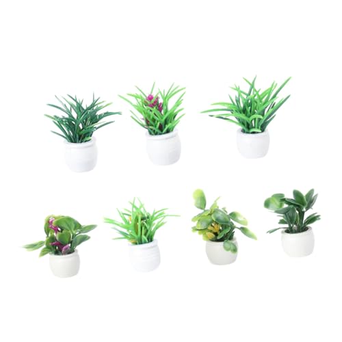 Beaupretty 7 Stück Teiliges Miniatur Bonsai Modellset Lebensechte Künstliche Topfpflanzen aus Detailreiche Dekoration für Puppenhaus Schreibtisch und Zen Garten Sichere und Langlebige Mini Beaupretty 7 Stück Teiliges Miniatur Bonsai Modellset Lebensechte Künstliche Topfpflanzen aus Detailreiche Dekoration für Puppenhaus Schreibtisch und Zen Garten Sichere und Langlebige Mini von Beaupretty