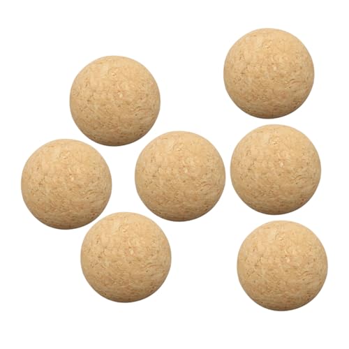 Beaupretty 7 Stück Teiliges Tischfußball Ersatzbälle aus Strapazierfähigem Kork Kleine Fußballkugeln mit Realistischem Spielgefühl Tragbare Tischkicker Bälle für Erwachsene Vielseitig Beaupretty 7 Stück Teiliges Tischfußball Ersatzbälle aus Strapazierfähigem Kork Kleine Fußballkugeln mit Realistischem Spielgefühl Tragbare Tischkicker Bälle für Erwachsene Vielseitig von Beaupretty