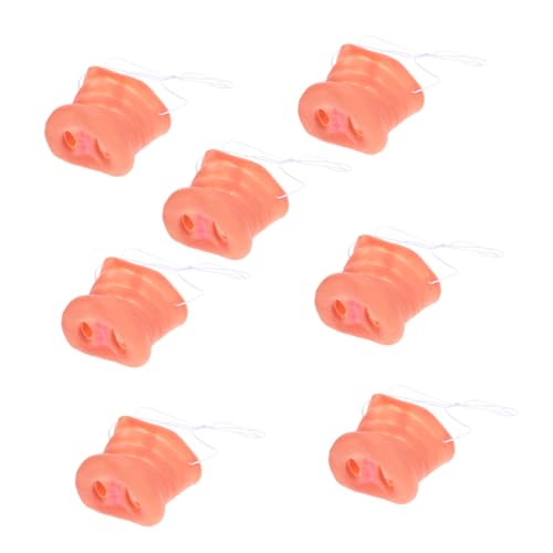 Beaupretty 7-teiliges Schweinenase-schnauzen-kostüm, Tiermaske, Kinder-schweinekostüm-zubehör Mit Gummiband, Lustige Halloween-party-requisiten Für Cosplay Und Verkleidung von Beaupretty