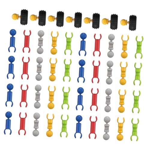 Beaupretty 70 Stück Teiliges Konstruktionsspielzeug Montessori Lernspielzeug für Fördert Logisches Denken Kreativität und Hand Auge Koordination Pädagogisches DIY Puzzle für Frühkindliche von Beaupretty
