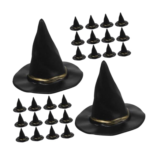 Beaupretty 72 Stück Teiliges Hexenhüte aus Kunststoff Handgefertigte Halloween Deko Kleine Schwarze Zauberhüte für Partydekoration Diy Bastelzubehör für Puppenhaus und Festveranstaltungen Beaupretty 72 Stück Teiliges Hexenhüte aus Kunststoff Handgefertigte Halloween Deko Kleine Schwarze Zauberhüte für Partydekoration Diy Bastelzubehör für Puppenhaus und Festveranstaltungen von Beaupretty