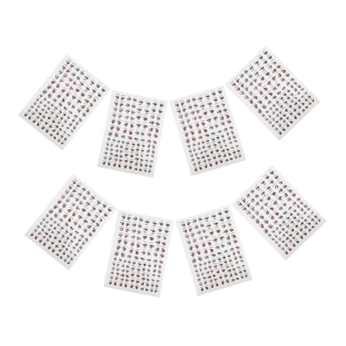 Beaupretty 8 Blatt Lustige Cartoon Augen Decals für DIY Projekte Selbstklebende Augenaccessoires für Bastelarbeiten Beaupretty 8 Blatt Lustige Cartoon Augen Decals für DIY Projekte Selbstklebende Augenaccessoires für Bastelarbeiten von Beaupretty