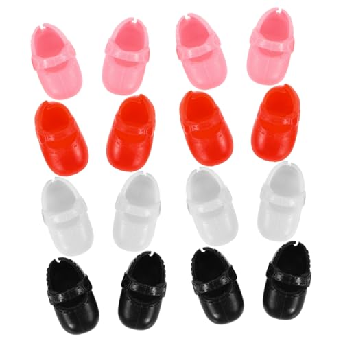 Beaupretty 8 Paare Mini Puppenschuhe Flache Schuhe für Puppen Niedliche Accessoires Schwarz Rot Weiß und Rosa für Puppenoutfits und Kostüme Beaupretty 8 Paare Mini Puppenschuhe Flache Schuhe für Puppen Niedliche Accessoires Schwarz Rot Weiß und Rosa für Puppenoutfits und Kostüme von Beaupretty