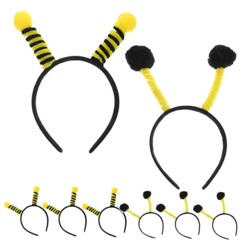 Beaupretty 8 Stück Bienen Antenne Haarreif Lustige Kopfbedeckung für Karneval Cosplay und Partys für Bienen Thema Beaupretty 8 Stück Bienen Antenne Haarreif Lustige Kopfbedeckung für Karneval Cosplay und Partys für Bienen Thema von Beaupretty