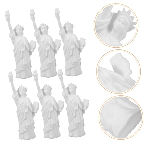 Beaupretty 8 Stück DIY Miniatur Freiheitsstatue Modellset Detailreiche Souvenir Skulptur für Puppenhaus Büro und Vitrinendekoration Handgefertigte Mini Statue Beaupretty 8 Stück DIY Miniatur Freiheitsstatue Modellset Detailreiche Souvenir Skulptur für Puppenhaus Büro und Vitrinendekoration Handgefertigte Mini Statue von Beaupretty