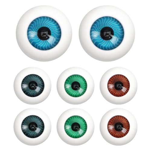 Beaupretty 8 Stück Halloween-Augäpfel Aus Kunststoff Für Halloween-Cosplay-Partydekorationen Gruselige Requisiten Beaupretty 8 Stück Halloween-Augäpfel Aus Kunststoff Für Halloween-Cosplay-Partydekorationen Gruselige Requisiten von Beaupretty