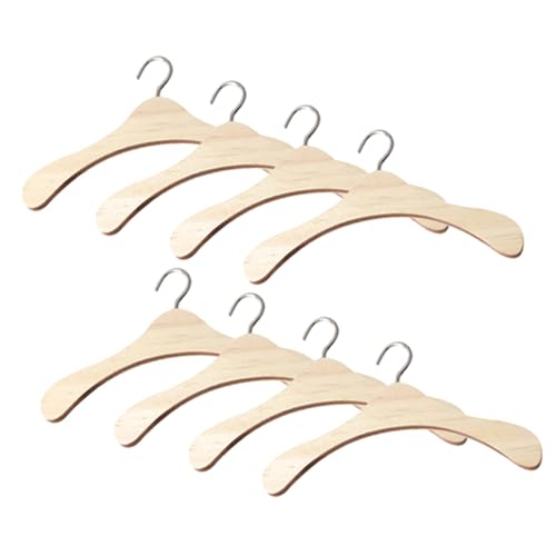 Beaupretty 8 Stück Kleiderbügel für Puppen Teiliges aus Stabilem für Puppenkleidung für Puppenhaus Leicht und Praktisch zur Organisation von Puppenoutfits Beaupretty 8 Stück Kleiderbügel für Puppen Teiliges aus Stabilem für Puppenkleidung für Puppenhaus Leicht und Praktisch zur Organisation von Puppenoutfits von Beaupretty