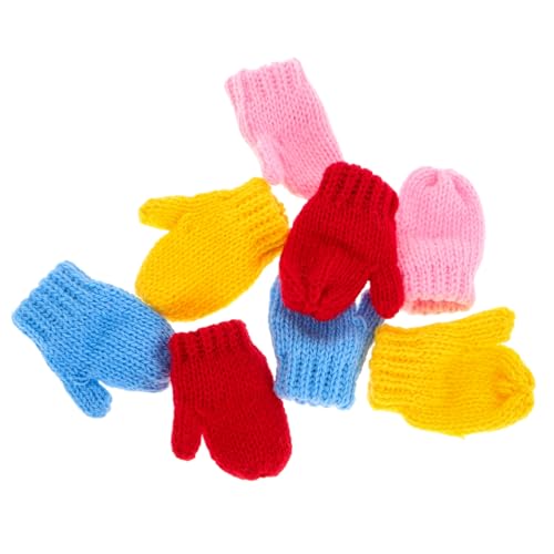 Beaupretty 8 Stück Mini Strickhandschuhe für Puppen Bunte DIY Winteraccessoires Puppenzubehör für Miniatur Handwerksprojekte für Puppenhaus Dekoration Beaupretty 8 Stück Mini Strickhandschuhe für Puppen Bunte DIY Winteraccessoires Puppenzubehör für Miniatur Handwerksprojekte für Puppenhaus Dekoration von Beaupretty